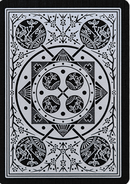 backside of playing card